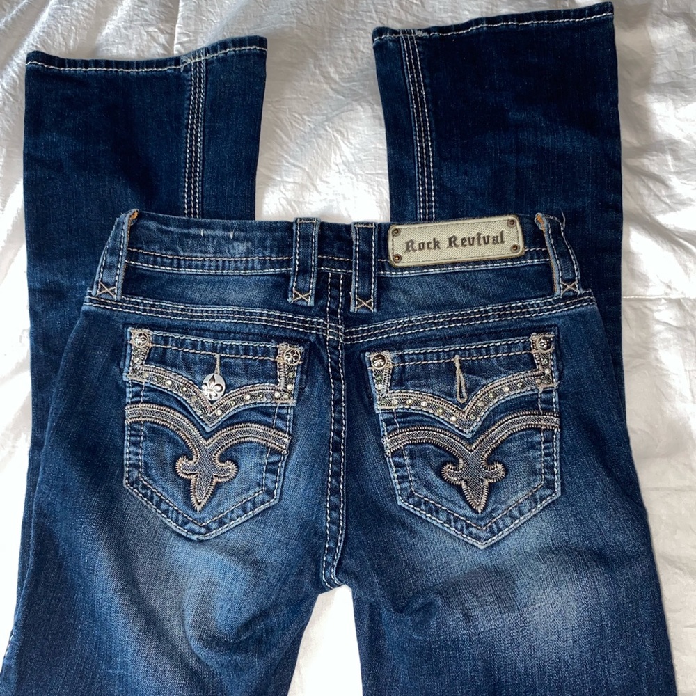 Womens Rock Revival Jeans
